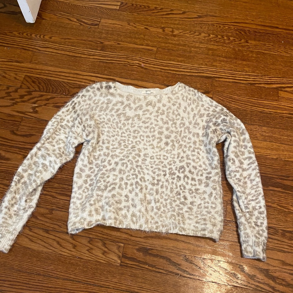 Leopard print sweater from boutique